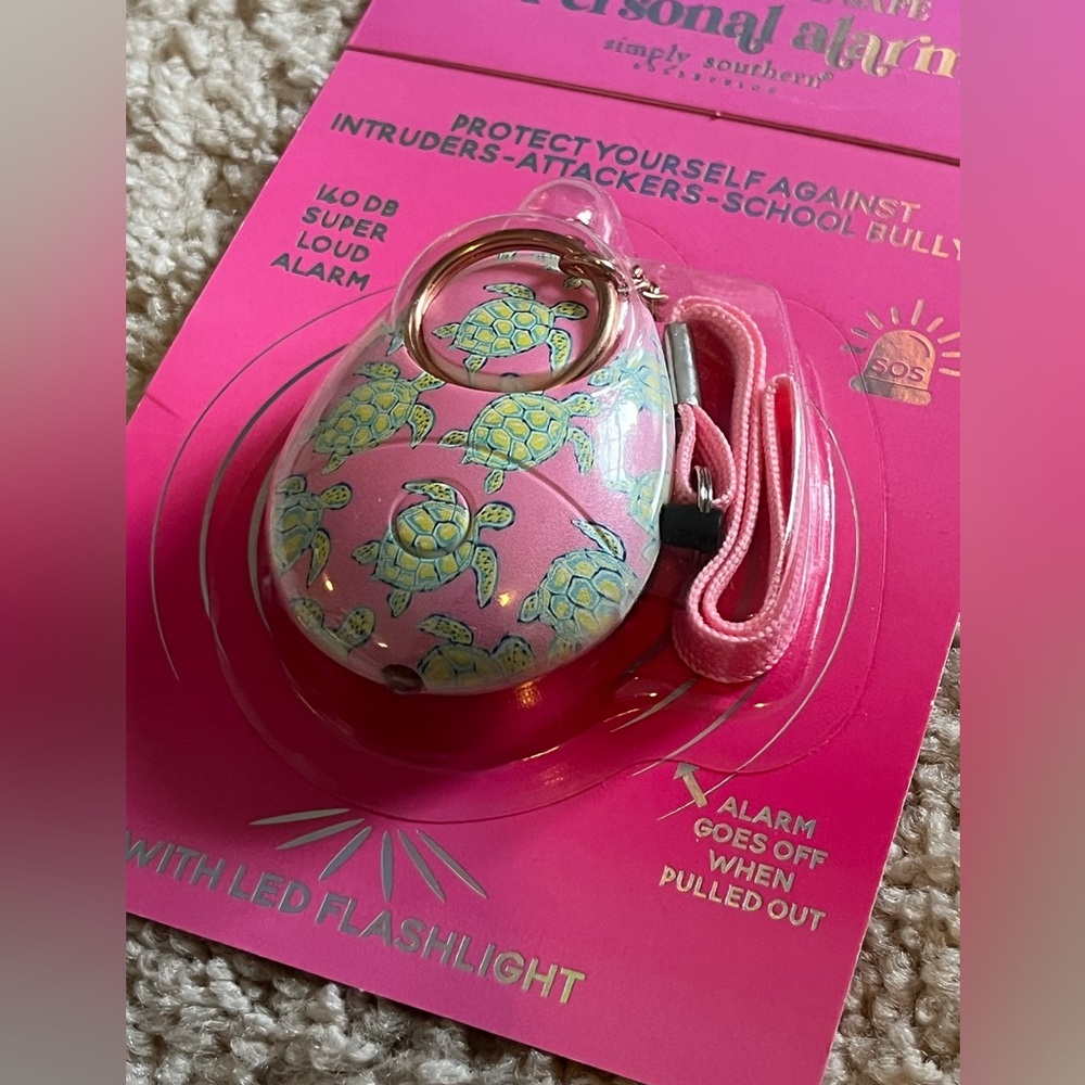 New Simply Southern Personal Alarm Featuring Turtles 🐢 - Picture 4 of 5